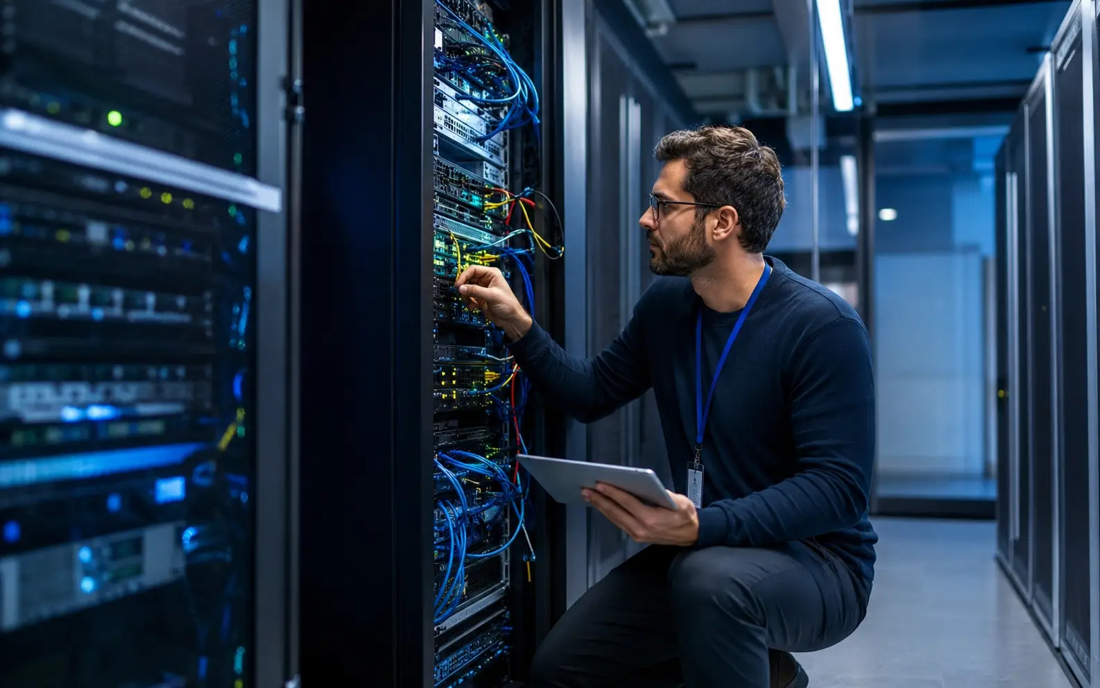 Enterprise network and server infrastructure engineer